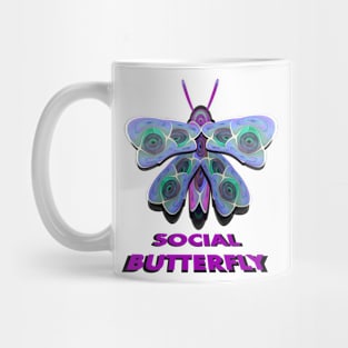 Social Butterfly Mug